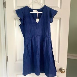 Vineyard Vines Linen Pintuck Minidress
